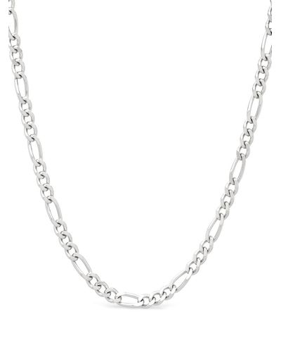 Tom Wood Recycled-silver Bo Chain Thick Necklace - White