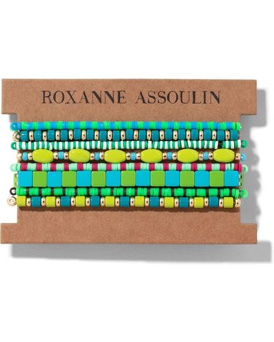 Roxanne Assoulin Color Therapy® Green Bracelet Set