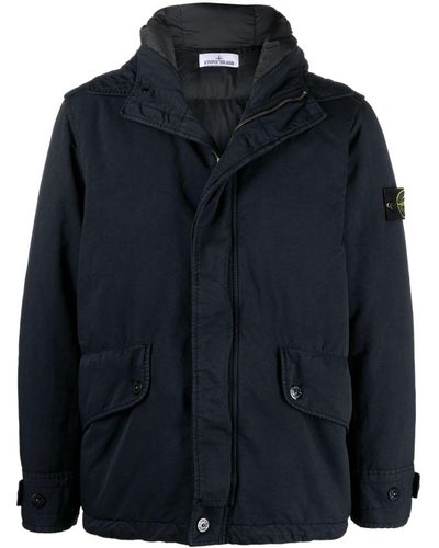 Stone Island コンパスバッジ パデッドジャケット - ブラック