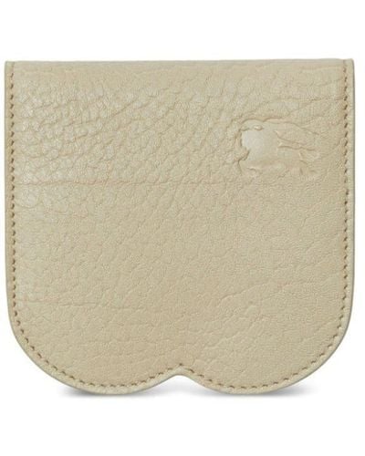 Burberry Ekd Leather Cardholder - White
