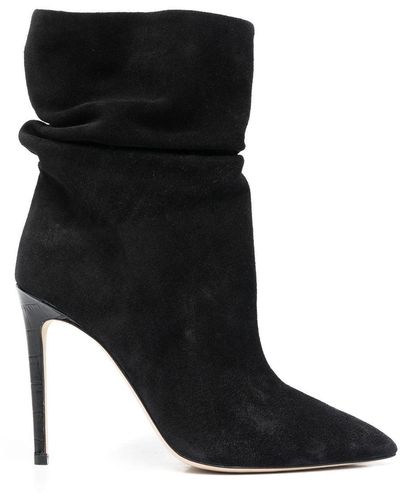 Paris Texas Bottines en daim - Noir