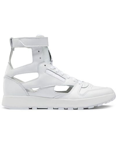 Maison Margiela Sneakers Classic Leather Tabi Gladiator X Reebok - Bianco