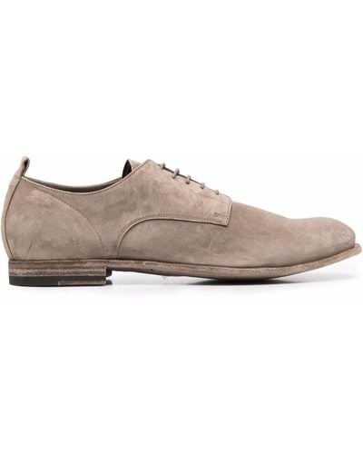 Officine Creative Stereo Lace-up Derby Shoes - Brown