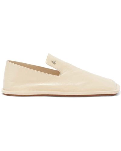 Jil Sander Loafers Met Colourblocking - Naturel