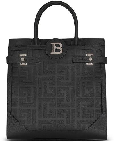 Balmain B-buzz 36 Tote Bag - Black