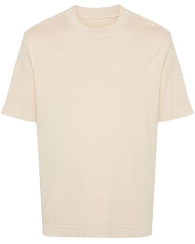 Circolo 1901 Crew-neck Cotton T-shirt - Natural