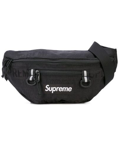 Supreme Logo Patch Belt Bag - Black