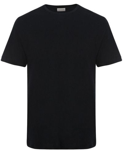 Alexander McQueen Skull Print T-shirt - Black