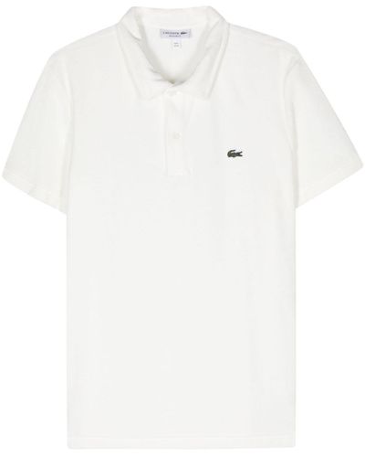 Lacoste Logo-patch Polo Shirt - ホワイト