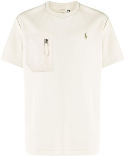 Polo Ralph Lauren T-shirt à motif Polo Pony brodé - Neutre