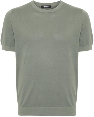 Eraldo Piqué Cotton T-shirt - Green