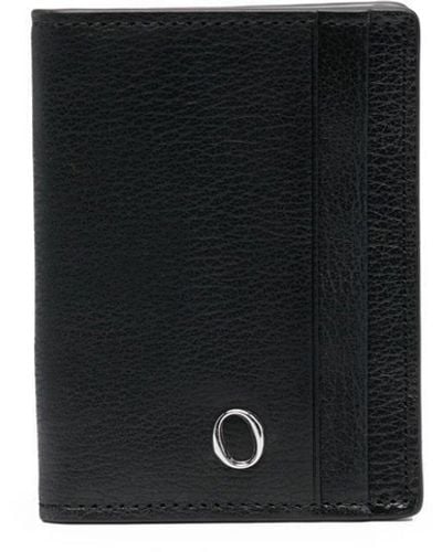Orciani Logo-plaque Wallet - Black