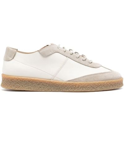 Buttero Crespo Leather Sneakers - White