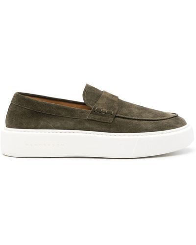 Henderson Palinuros Suède Loafers - Groen