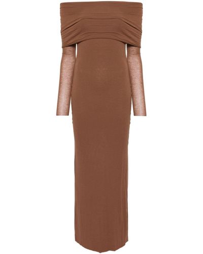 MANURI Amara 2.6 Maxi Dress - Brown