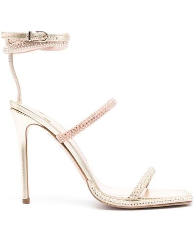Sophia Webster Callista 110Mm Leather Sandals - White