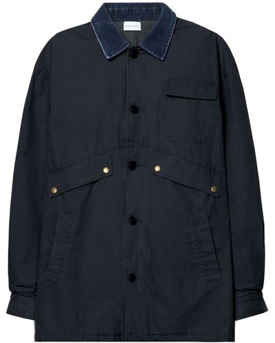 John Elliott Hunting Field Cotton Jacket - Blue