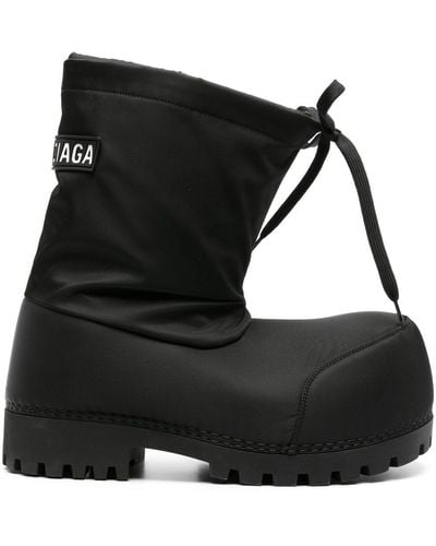 Balenciaga Alaska Ankle Boots - Black