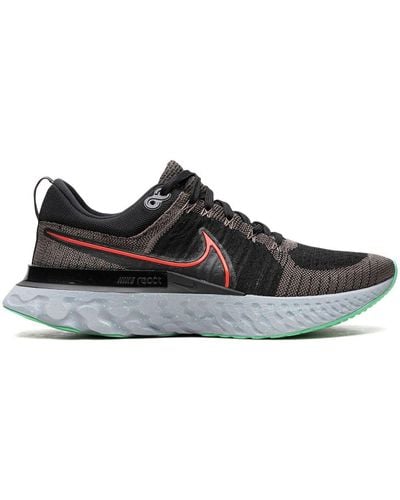 Nike React Infinity Run Flyknit 2 "ridgerock" Sneakers - Black