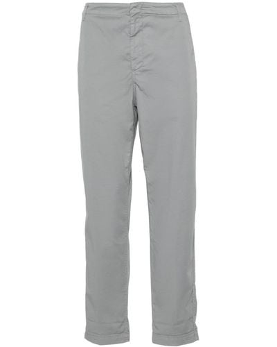 Dondup Zyan Carrot-fit Trousers - Grey