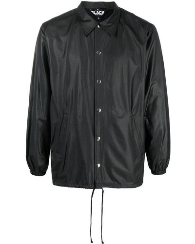 COMME DES GARÇON BLACK Lightweight Shirt Jacket - Black