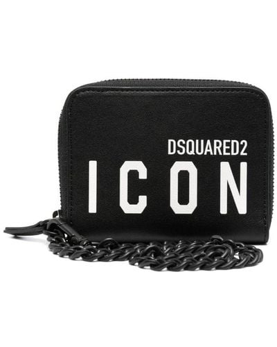 DSquared² Icon 財布 - ブラック