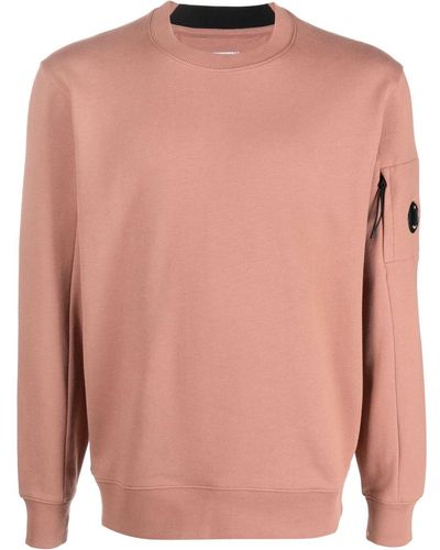 C.P. Company Long-sleeve Cotton Sweatshirt - Pink
