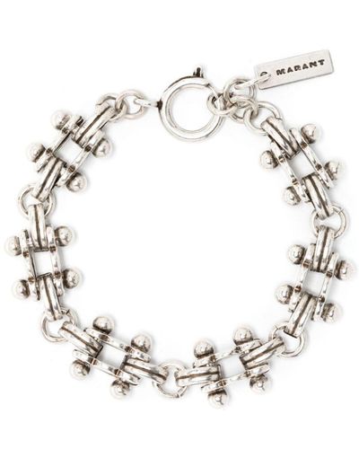 Isabel Marant Lovely Man Cable-link Bracelet - Metallic