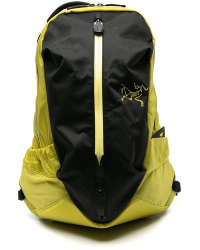 Arc'teryx Arro 16l Colour-block Backpack - Black