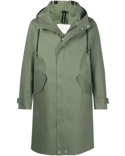 Mackintosh Granish Hooded Raincoat - Green