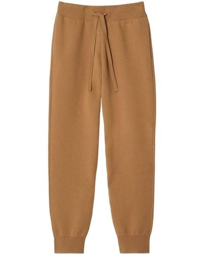 Burberry Drawstring-fastening Track Trousers - Natural