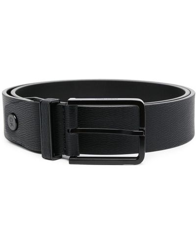 Calvin Klein Cinturón con cierre con hebilla - Negro