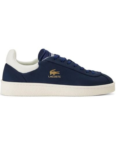 Lacoste Baseshot Leather Trainers - Blue
