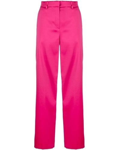 Magda Butrym Two-pocket Flared Tailored Pants - Pink