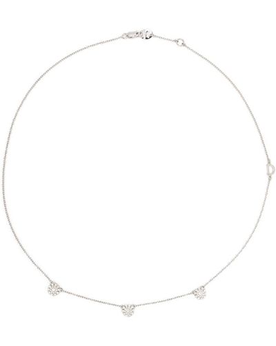 Damiani 18kt White Gold Margherita Diamond Necklace