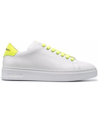 Philipp Plein Colourblock Low-top Sneakers - White