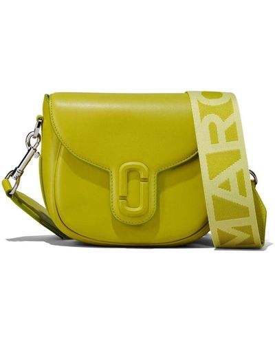 Marc Jacobs The Covered J Marc Saddle Bag - Yellow