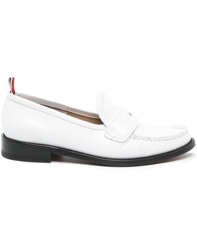 Thom Browne Penny Loafers - Wit