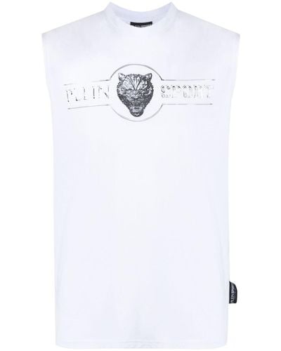 Philipp Plein Sleeveless t-shirts for Men | Black Friday Sale & Deals up to  79% off | Lyst