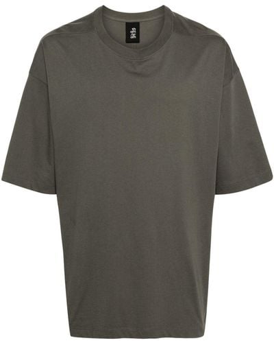 Thom Krom Panelled Cotton T-shirt - Grey