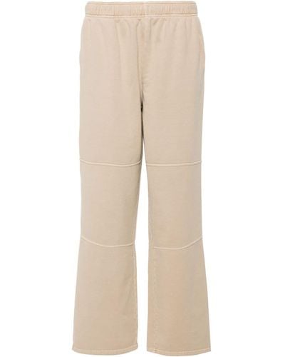 Prada Pantalones de chándal con logo triangular - Neutro