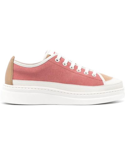 Camper Runner Up Panelled Trainers - Pink