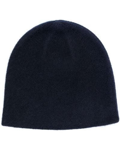 N.Peal Cashmere Cashmere Knitted Beanie - Blue