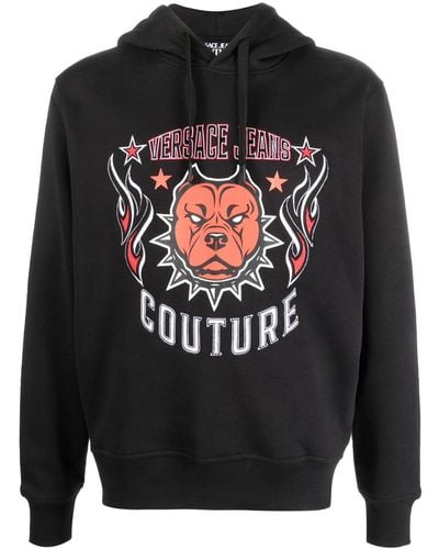 Versace Jeans Couture ロゴ パーカー - グレー