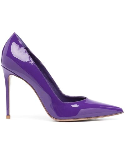 Le Silla Eva 105mm Pointed-toe Court Shoes - Purple