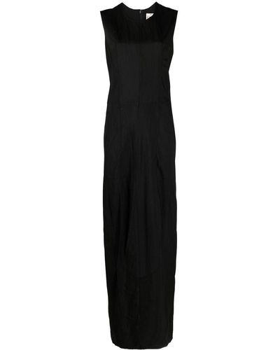 Comme des Garçons Long Sleeveless Dress - Black