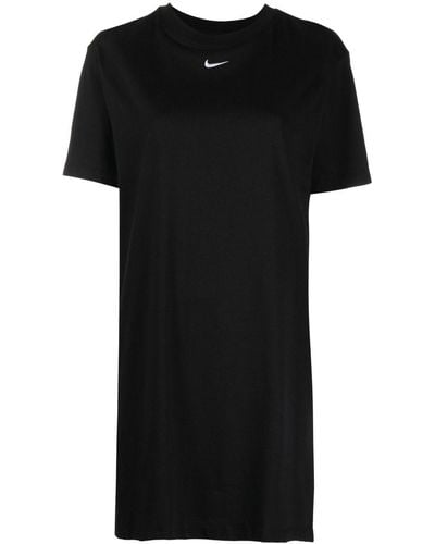 Nike ロゴ Tシャツワンピース - ブラック