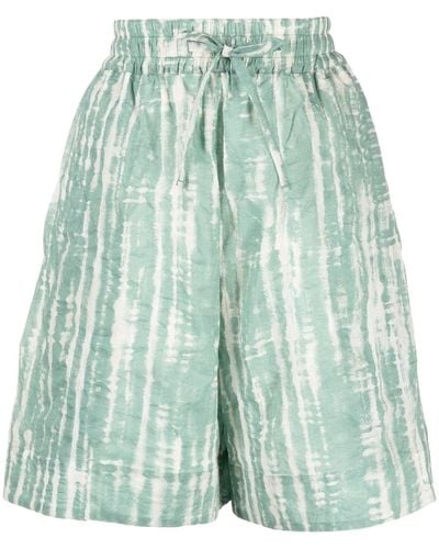 Toogood The Diver Tie-dye Shorts - Green