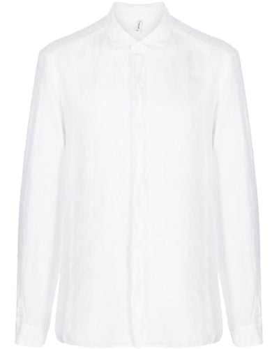 Transit Long-sleeve Linen Shirt - White