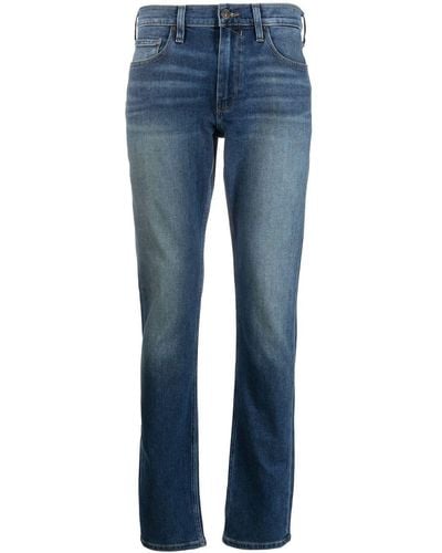 PAIGE Lennox Markley Slim-Fit-Jeans - Blau